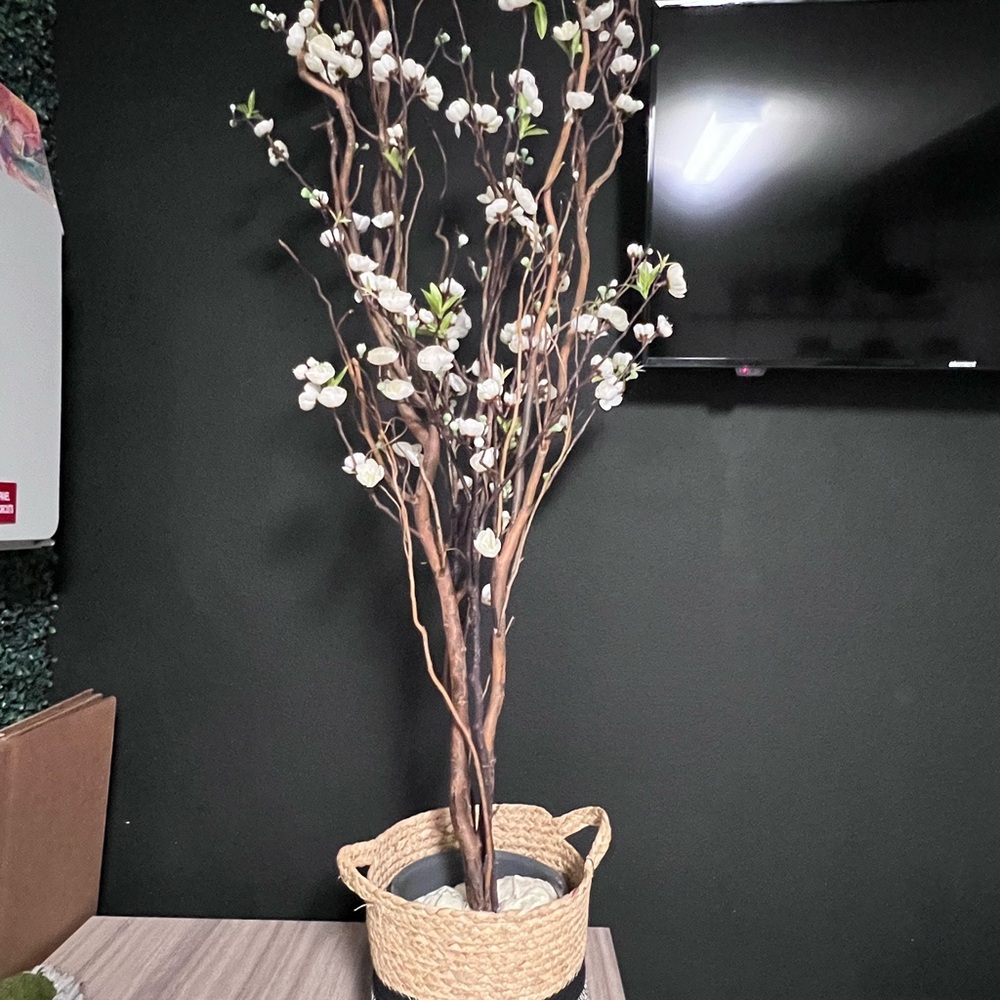 4.5ft Artificial Blossom Tree